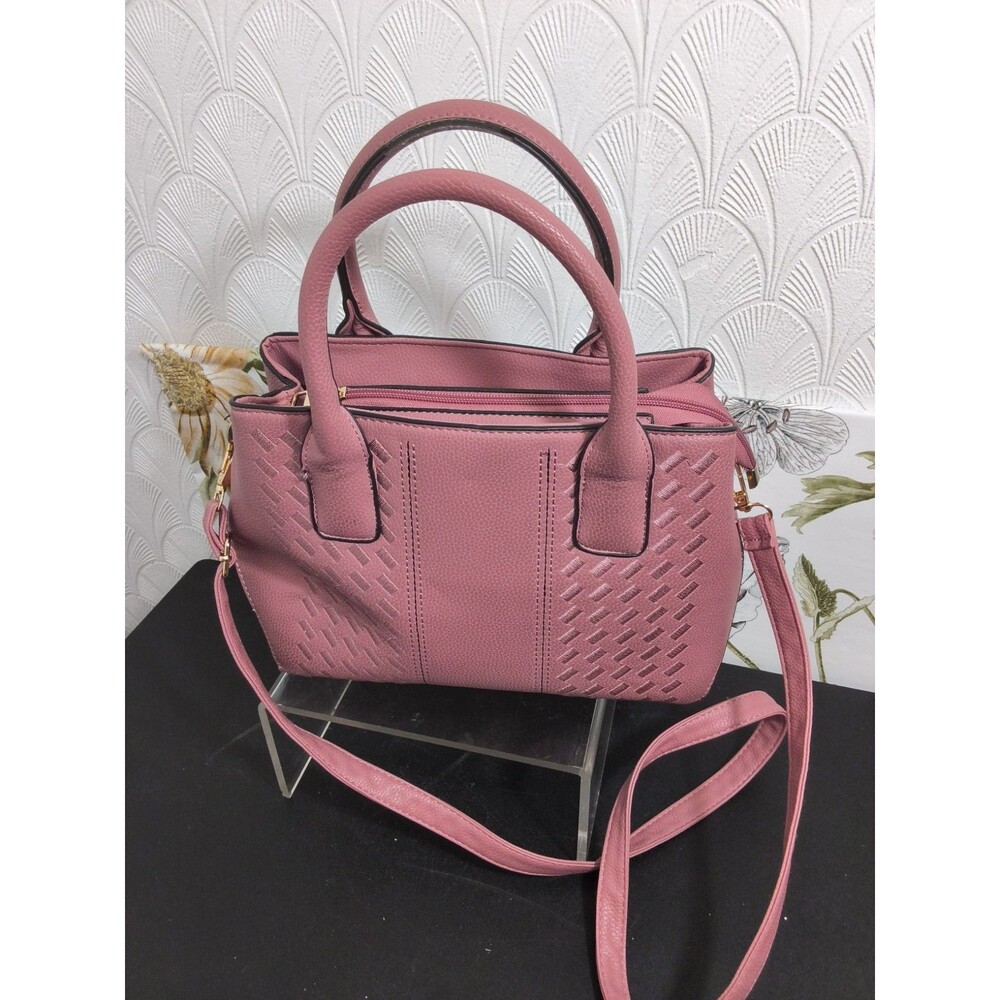 Women Dusty Pink top handle Satchel
